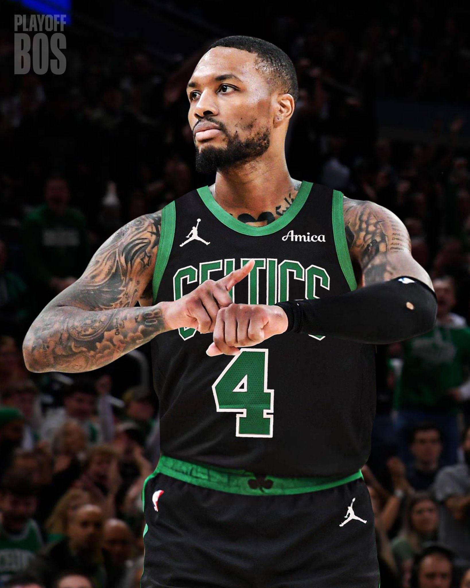 山西队轻取凯尔特人，利拉德惊艳四座